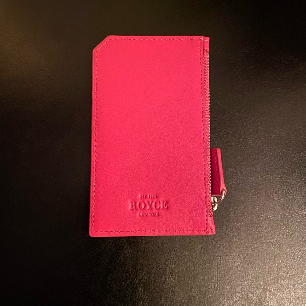 Royce Pink Leather Wallet